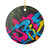 Urban Jungle Vibes - Ceramic Decoration Ornament, (1pc)