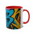 Urban Jungle Vibes - Two-Tone Coffee Mugs, 11oz