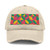 Prismatic Fusion - Distressed Dad Hat (Embroidery)