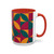 Prismatic Fusion - Accent Coffee Mug (11, 15oz)