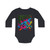 Urban Jungle Vibes - Baby Long-Sleeve Organic Bodysuit