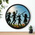 Chasing Sunbeams - Wall Clock