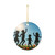 Chasing Sunbeams - Ceramic Decoration Ornament, (1pc)