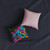 Urban Jungle Vibes - Square Pillow - Pink Back