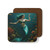 Mystical Ocean Dance - Hardboard Back Coaster