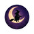 Witching Hour Magic - Round Stickers, Indoor\Outdoor