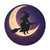Witching Hour Magic - Round Vinyl Stickers