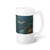 Mystical Ocean Dance - Frosted Glass Beer Mug