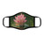Tranquil Lotus - Fitted Polyester Face Mask