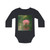Tranquil Lotus - Baby Long-Sleeve Organic Bodysuit