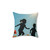 Chasing Sunbeams - Faux Suede Square Pillow