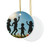 Chasing Sunbeams - Decorative Ceramic Ornaments, Double-Sided (1pc, 3pcs, 5pcs, 10pcs)