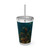 Mystical Ocean Dance - Sunsplash Tumbler with Straw, 16oz