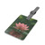 Tranquil Lotus - Saffiano Polyester Luggage Tag, Rectangle