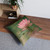 Tranquil Lotus - Tufted Floor Pillow, Square