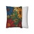 Nature's Mosaic Dance - Square Poly Canvas Pillowcase