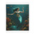 Mystical Ocean Dance - Velveteen Microfiber Blanket (Two-sided print)