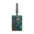 Mystical Ocean Dance - Saffiano Polyester Luggage Tag, Rectangle