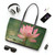 Tranquil Lotus - PU Leather Shoulder Bag
