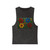 Nature's Mosaic Dance - Unisex Stonewash Tank Top