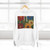 Nature's Mosaic Dance - Three-Panel Fleece Hoodie Nature's Mosaic Dance - Three-Panel Fleece Hoodie