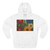 Nature's Mosaic Dance - Three-Panel Fleece Hoodie Nature's Mosaic Dance - Three-Panel Fleece Hoodie