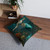 Mystical Ocean Dance - Tufted Floor Pillow, Square