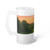 Embrace Your Journey - Frosted Glass Beer Mug