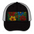 Nature's Mosaic Dance - Trucker Retro Hat