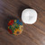 Nature's Mosaic Dance - Tufted Floor Pillow, Round