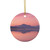 Calm Waters - Ceramic Ornament, 4 Shapes