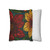 Nature's Mosaic Dance - Faux Suede Square Pillowcase