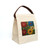 Nature's Mosaic Dance - Canvas Lunch Bag With Strap