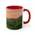 Embrace Your Journey - Colorful Accent Mugs, 11oz