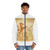 Whimsical Forest Dance - Men's Puffer Jacket (AOP)