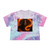 Elemental Firestorm - Women's Tie-Dye Crop Tee