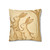 Whimsical Forest Dance - Faux Suede Square Pillowcase