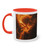 Elemental Firestorm - Two-Tone Coffee Mug, 11oz