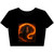 Elemental Firestorm - Women’s Poly-Cotton Crop Tee
