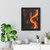 Elemental Firestorm - Framed Vertical Poster