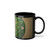 Whimsical Nature Dance - Black Coffee Cup, 11oz