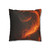 Elemental Firestorm - Faux Suede Square Pillowcase
