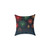 Midnight Sparkle - Square Poly Canvas Pillow