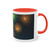 Midnight Sparkle - Two-Tone Coffee Mug, 11oz