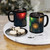 Midnight Sparkle - Black Coffee Mug, 11oz