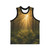 Serene Forest Retreat - Unisex Basketball Jersey (AOP)