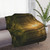 Serene Forest Retreat - Tan Sherpa Blanket