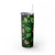 Whimsical Nature Dance - Skinny Tumbler with Straw, 20oz