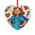 Nurse Superhero Spirit - Crystal Glass Ornament