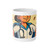 Nurse Superhero Spirit - White Ceramic Mug, 11oz
